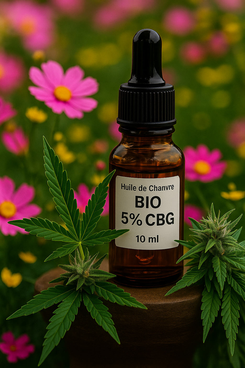 Huile de Chanvre BIO CBG 5% – Clarté, concentration et bien-être au naturel | DolceFlower