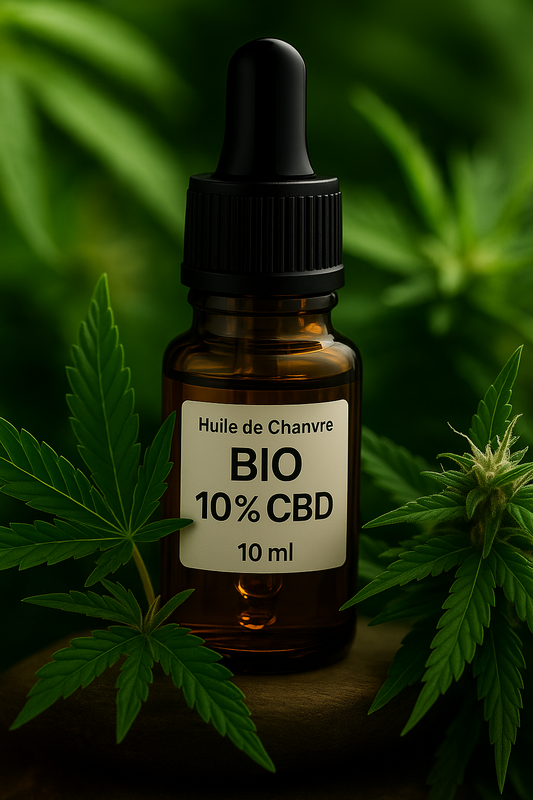 Huile de Chanvre BIO CBD 10% – L’équilibre renforcé au naturel | DolceFlower