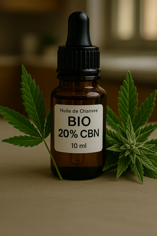 Huile de Chanvre BIO CBN 20% – La puissance ultime du repos naturel | DolceFlower